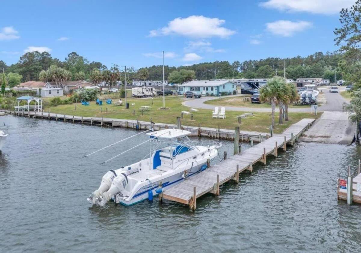 Water View Cabin Near North Topsail Beach Sneads Ferry Buitenkant foto
