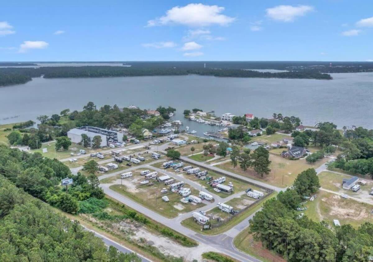 Water View Cabin Near North Topsail Beach Sneads Ferry Buitenkant foto