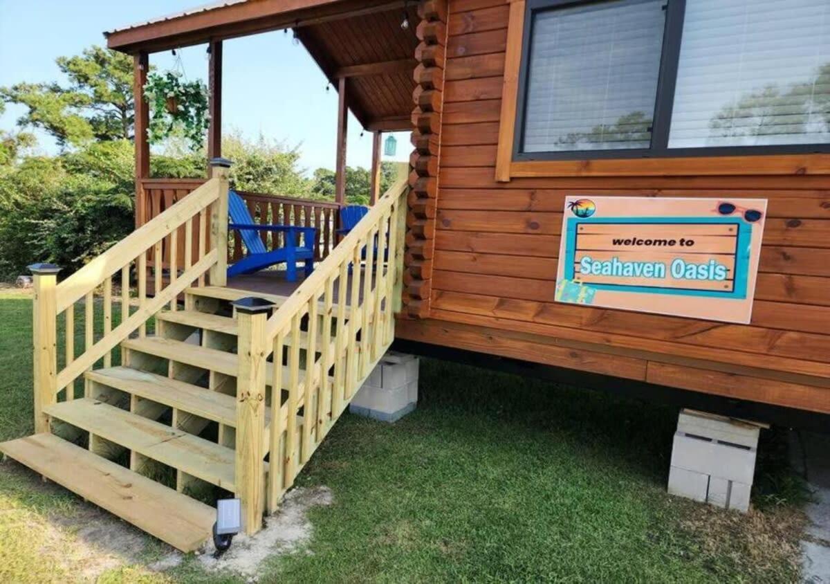 Water View Cabin Near North Topsail Beach Sneads Ferry Buitenkant foto
